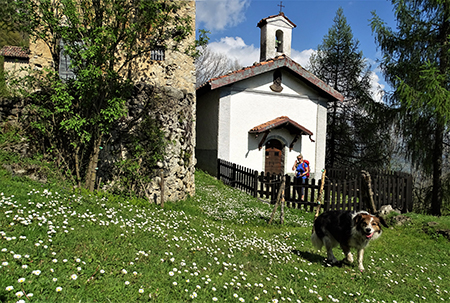 Monte Cancervo ad anello dalla Pianca sui sentieri CAI 102-130-131 il 1 maggio 2019 - FOTOGALLERY